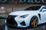 Lexus RC F on Vossen Wheels (VPS-302) 2017 года